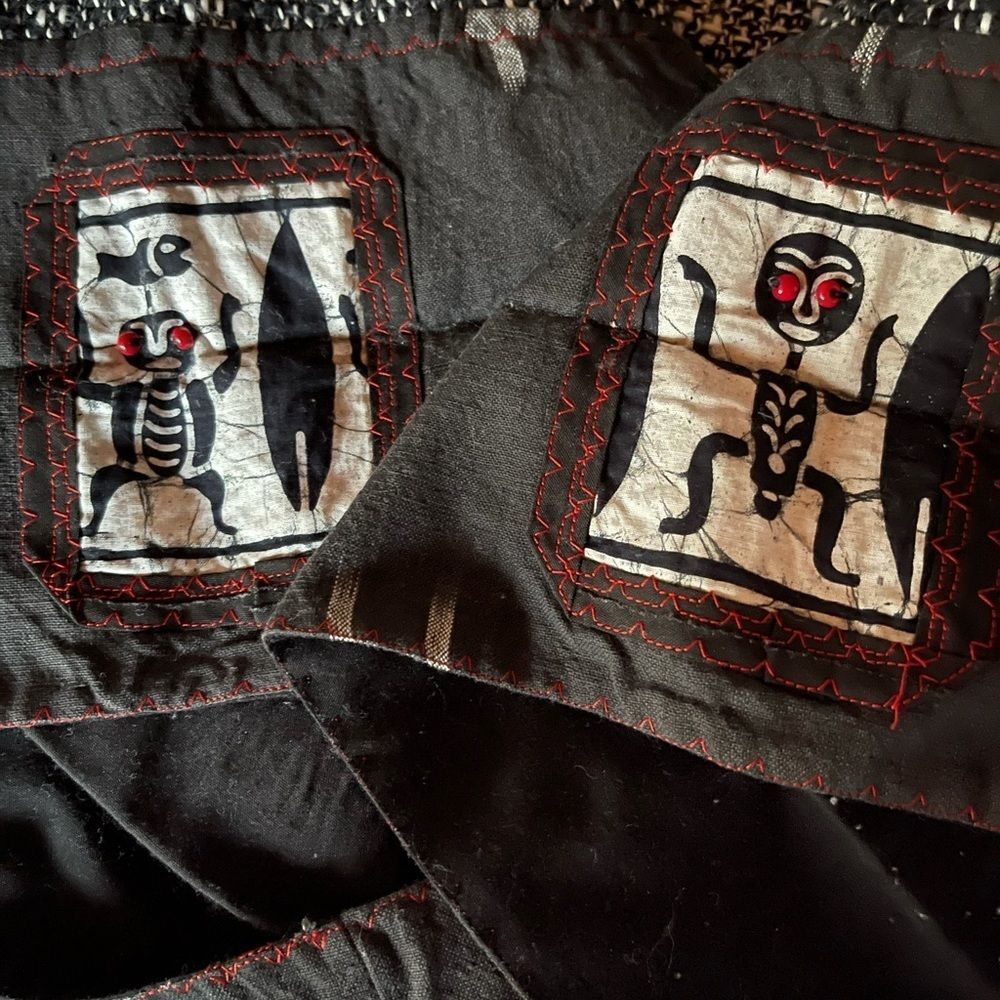 Judi Gaston Hand Woven Contemporary Fibers Fabric Art Skirt & Blazer Set - Picture 16 of 16